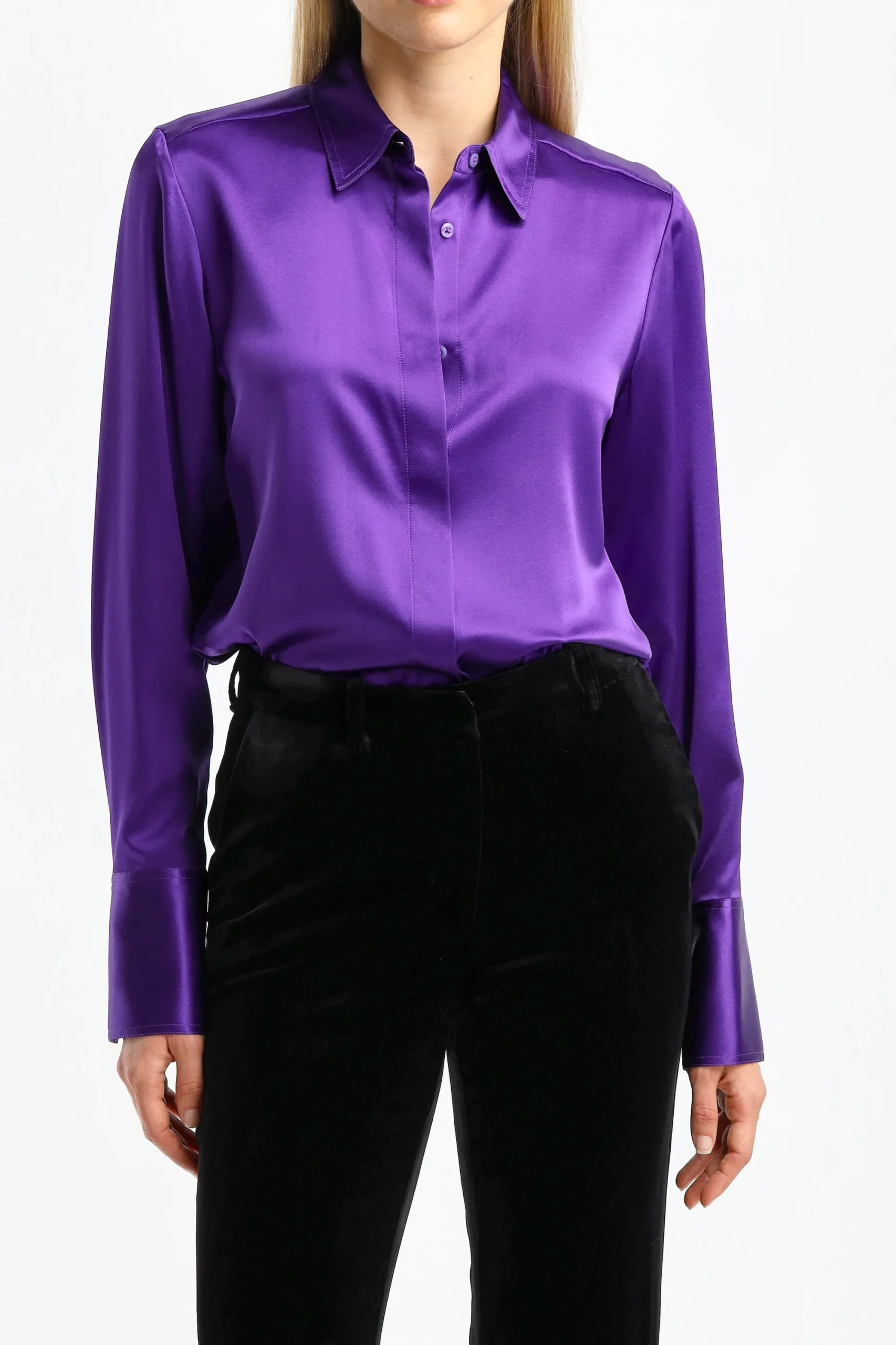 Femme DMN Blouse Regina En Violet