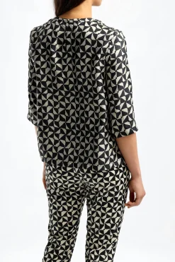 Femme S Max Mara Blouse Relais En Ecru