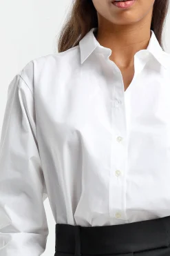 Femme Toteme Blouse Signature En Blanc