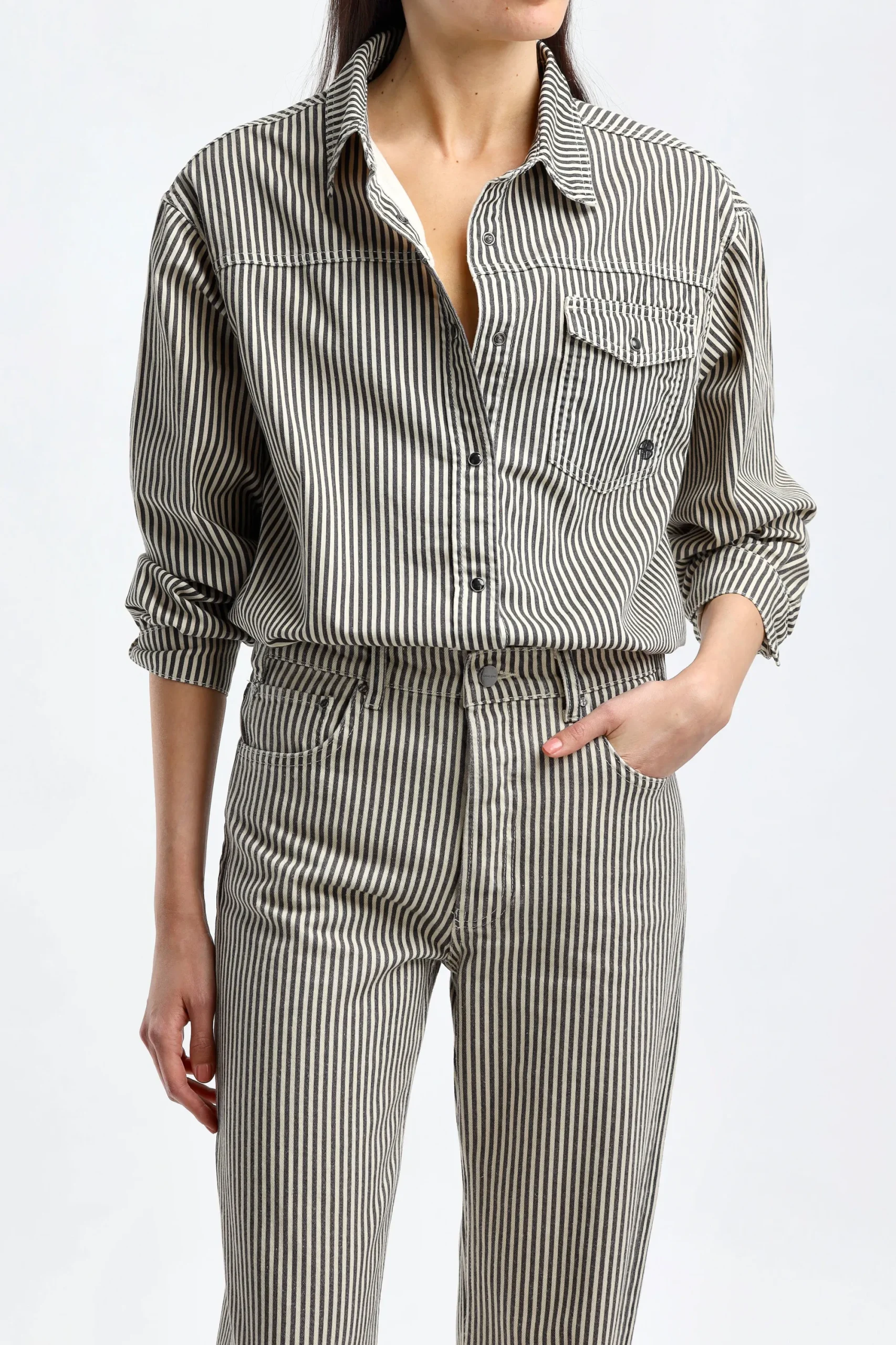 Femme Anine Bing Blouse Sloan A Imprime