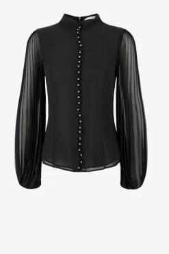 Femme Zimmermann Blouse Sunray En Noir