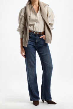 Femme Marant Etoile Blouse Susan In Ochre