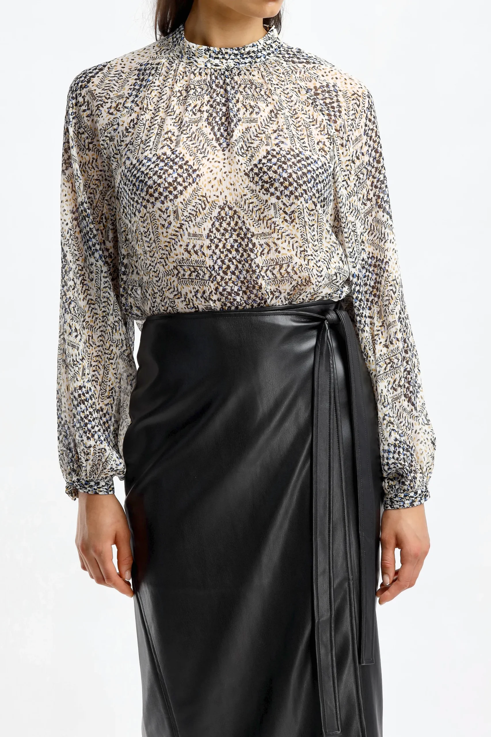 Femme Lala Berlin Blouse Talvi En Heritage Star Vanilla