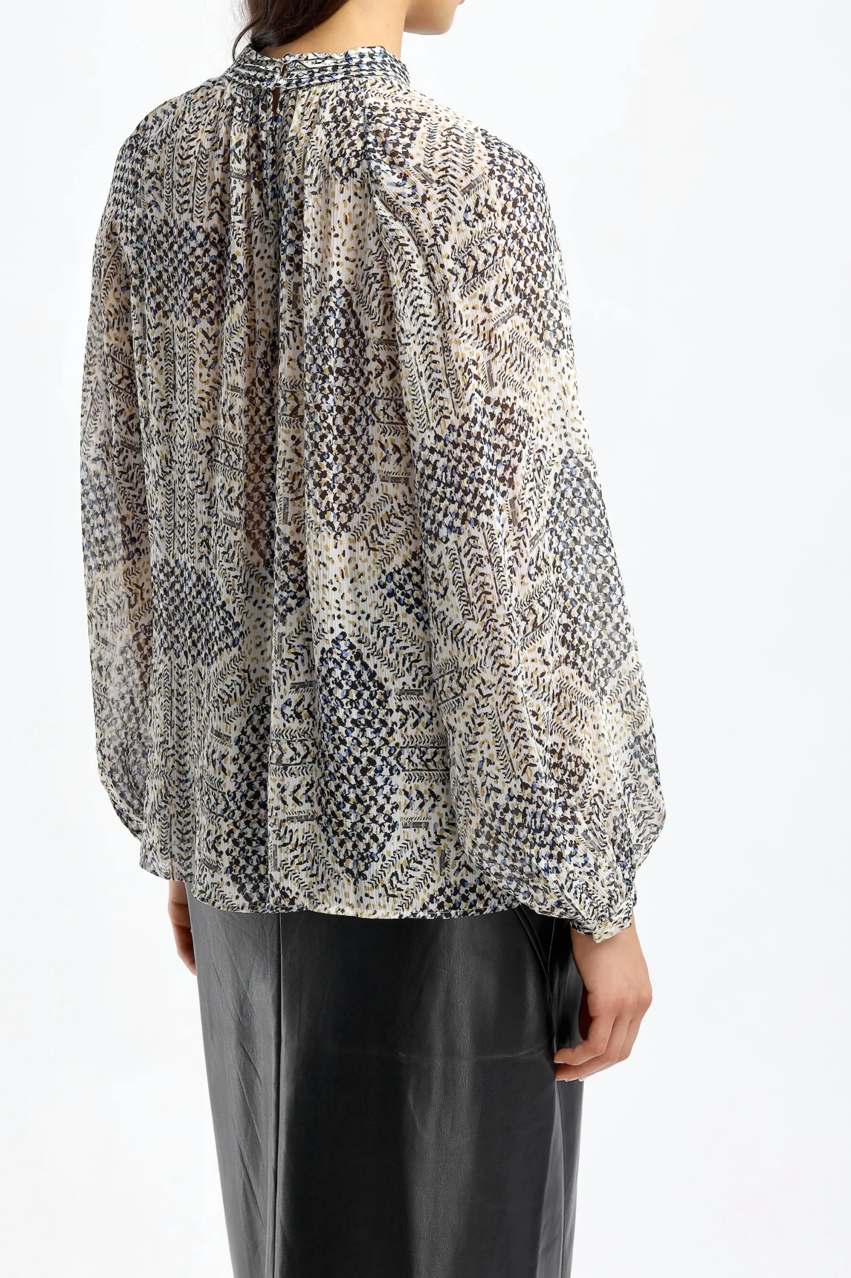 Femme Lala Berlin Blouse Talvi En Heritage Star Vanilla