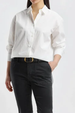 Femme Nili Lotan Blouse Yorke En Blanc