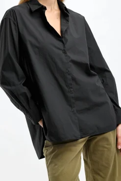 Femme Nili Lotan Blouse Yorke En Noir