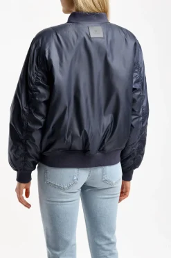 Femme Anine Bing Bomber Leon En Midnight Navy