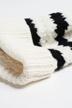 Femme Alanui Bonnet Mariner En Noir/Chalc