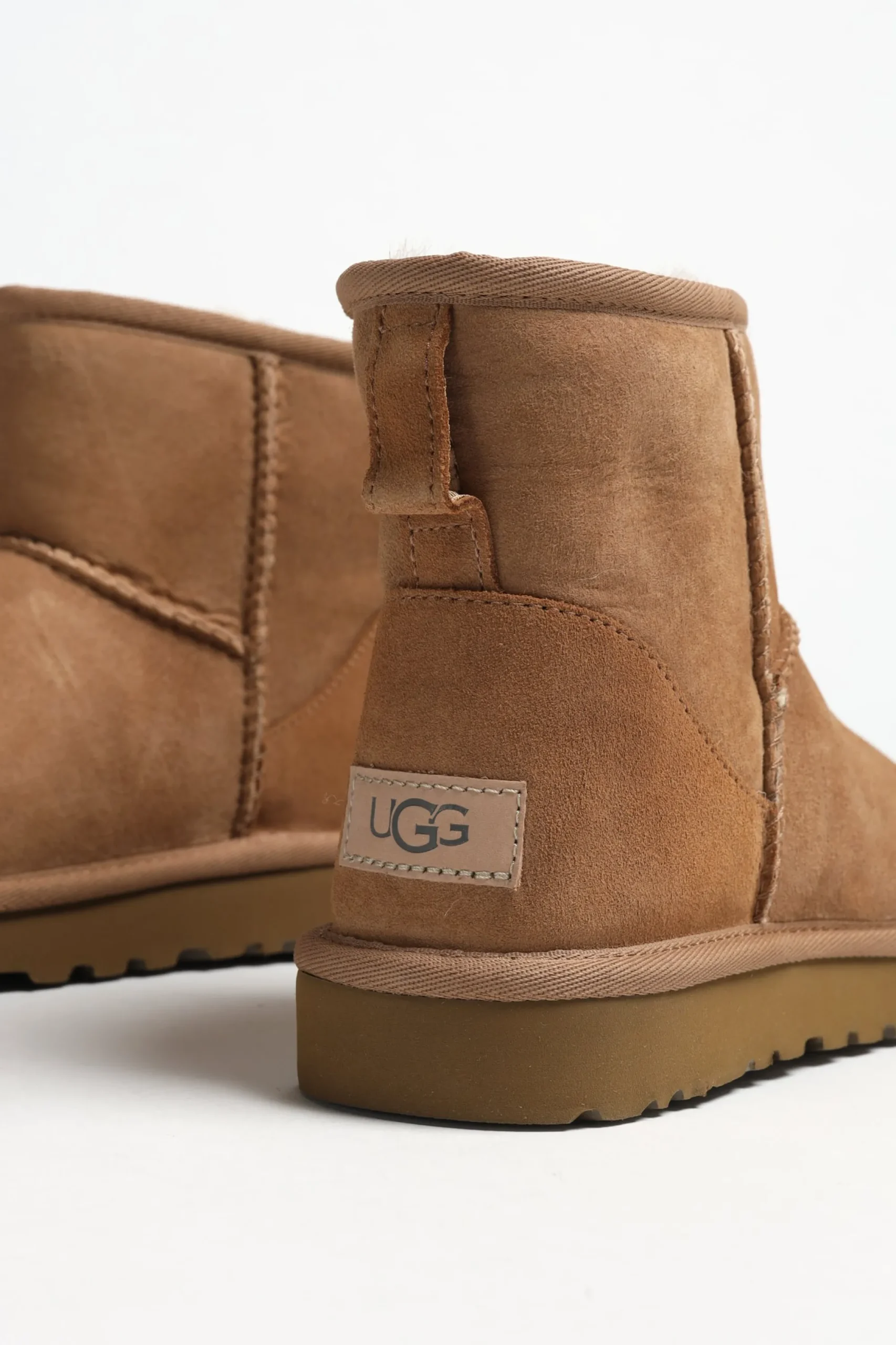 Femme Ugg Boots Classic Mini Ii En Chestnut