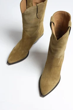 Femme Isabel Marant Boots Dahope En Taupe