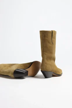 Femme Isabel Marant Boots Dahope En Taupe