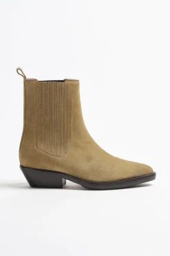 Femme Isabel Marant Boots Delena En Taupe