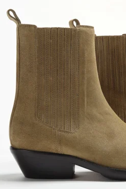 Femme Isabel Marant Boots Delena En Taupe