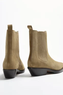 Femme Isabel Marant Boots Delena En Taupe