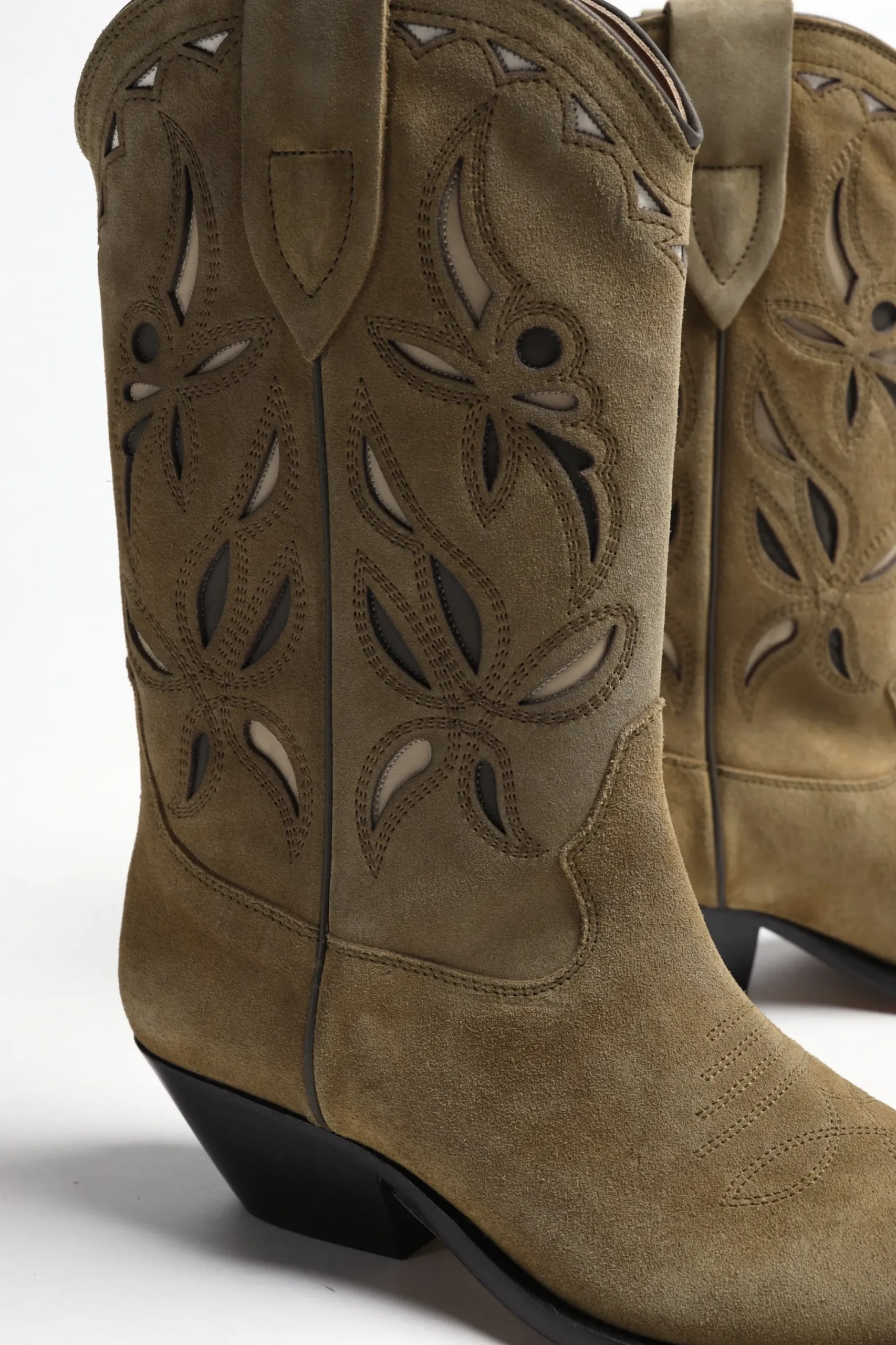 Femme Isabel Marant Bottes Duerto En Taupe