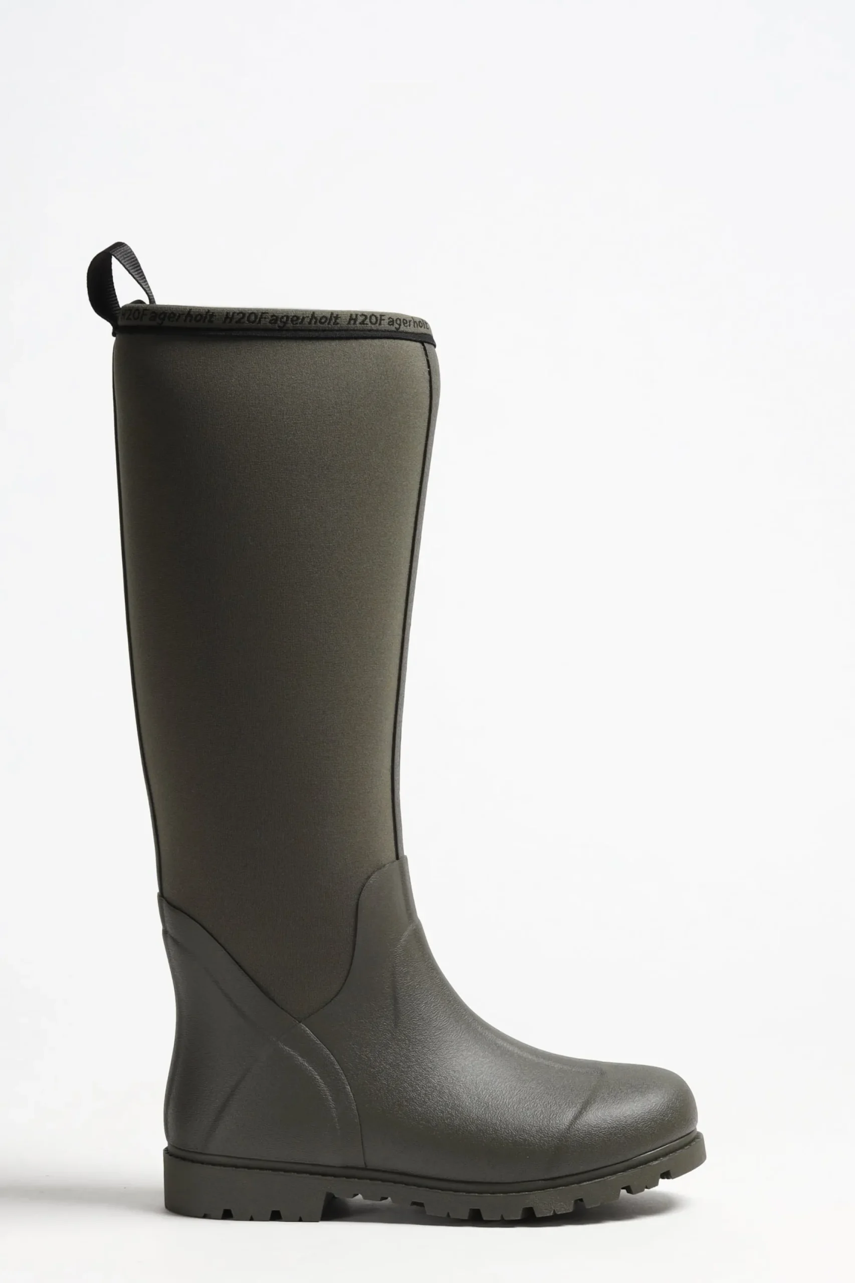 Femme H2O Fagerholt Bottes Raining Or Not In Forest Green