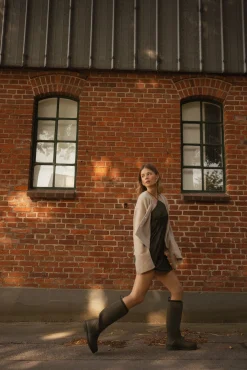 Femme H2O Fagerholt Bottes Raining Or Not In Forest Green