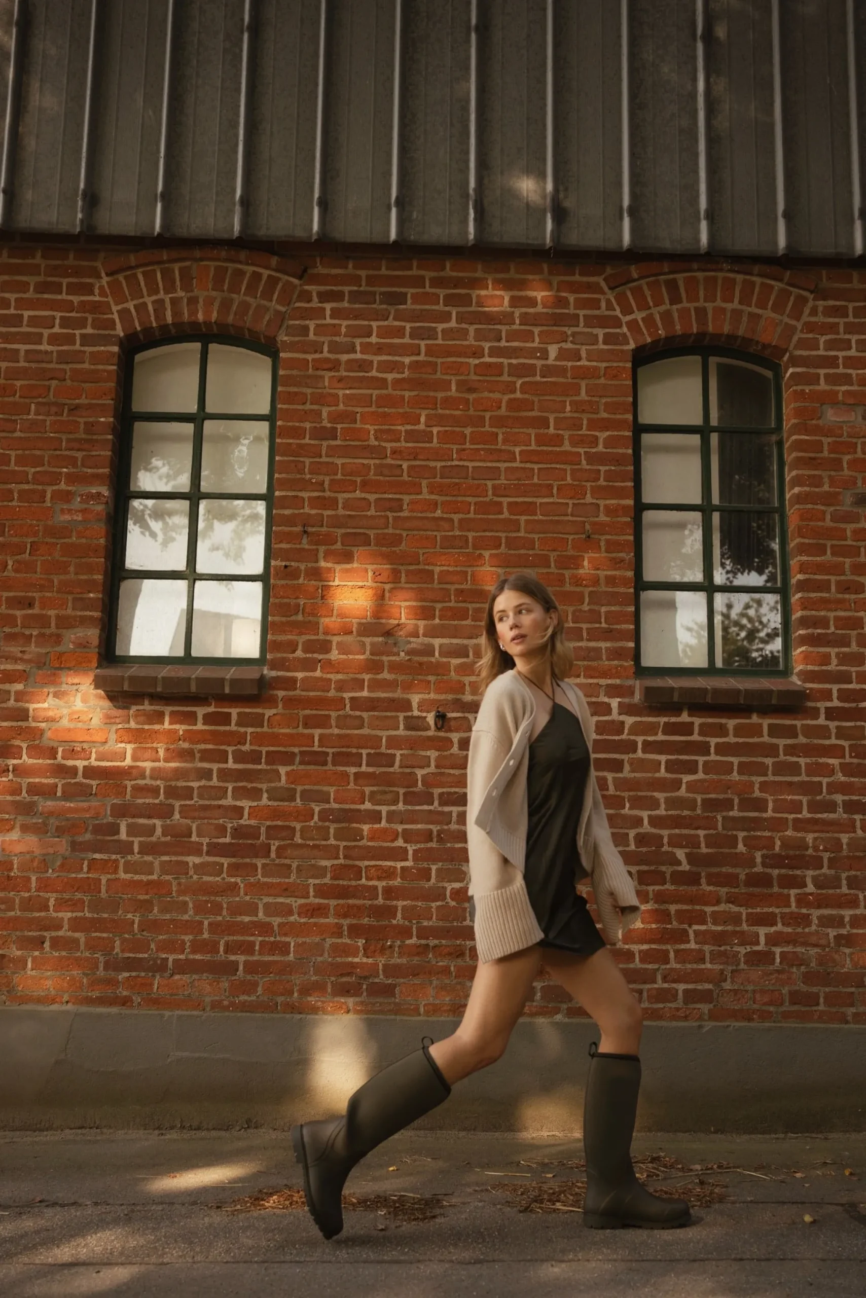 Femme H2O Fagerholt Bottes Raining Or Not In Forest Green