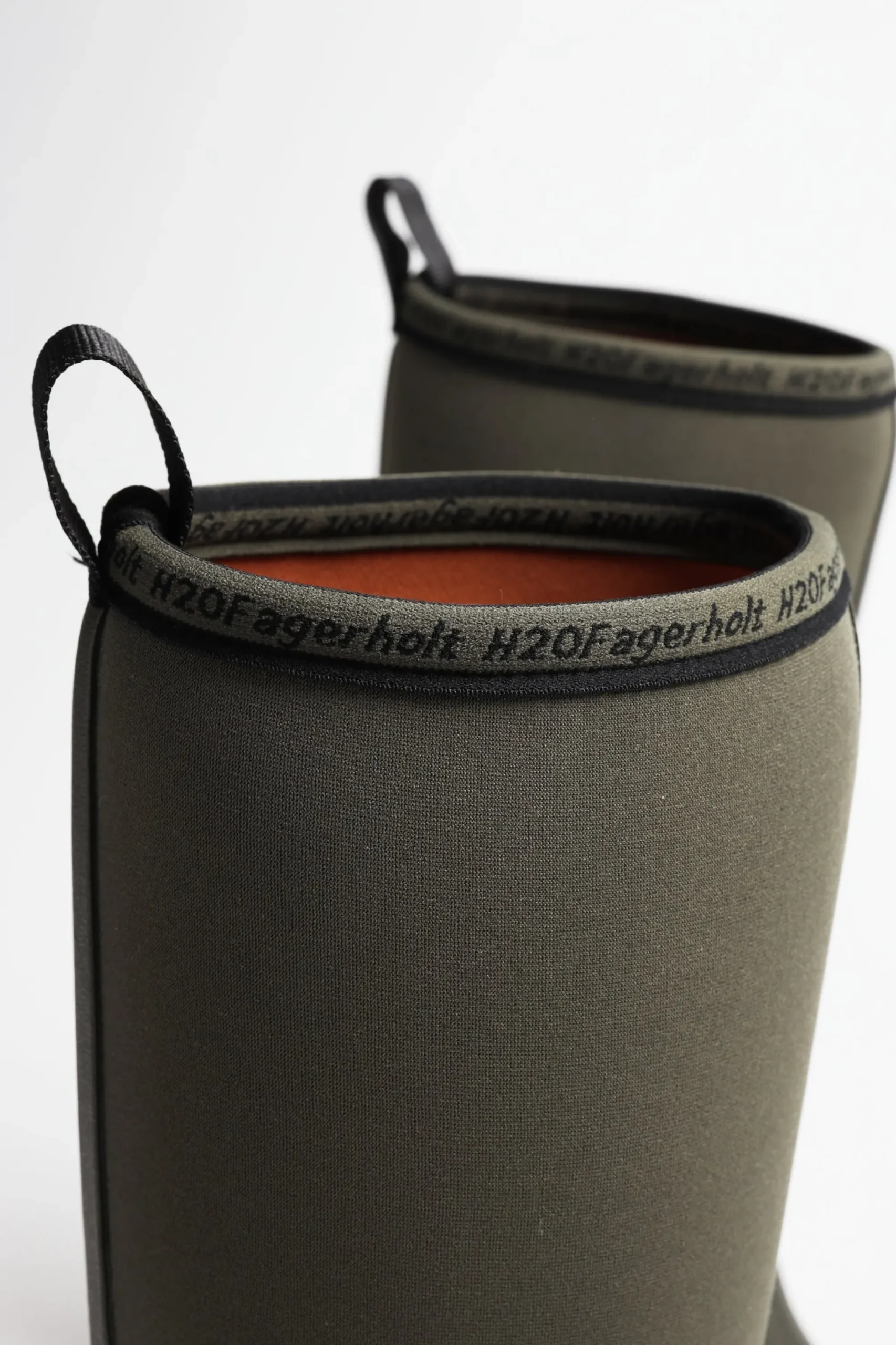 Femme H2O Fagerholt Bottes Raining Or Not In Forest Green