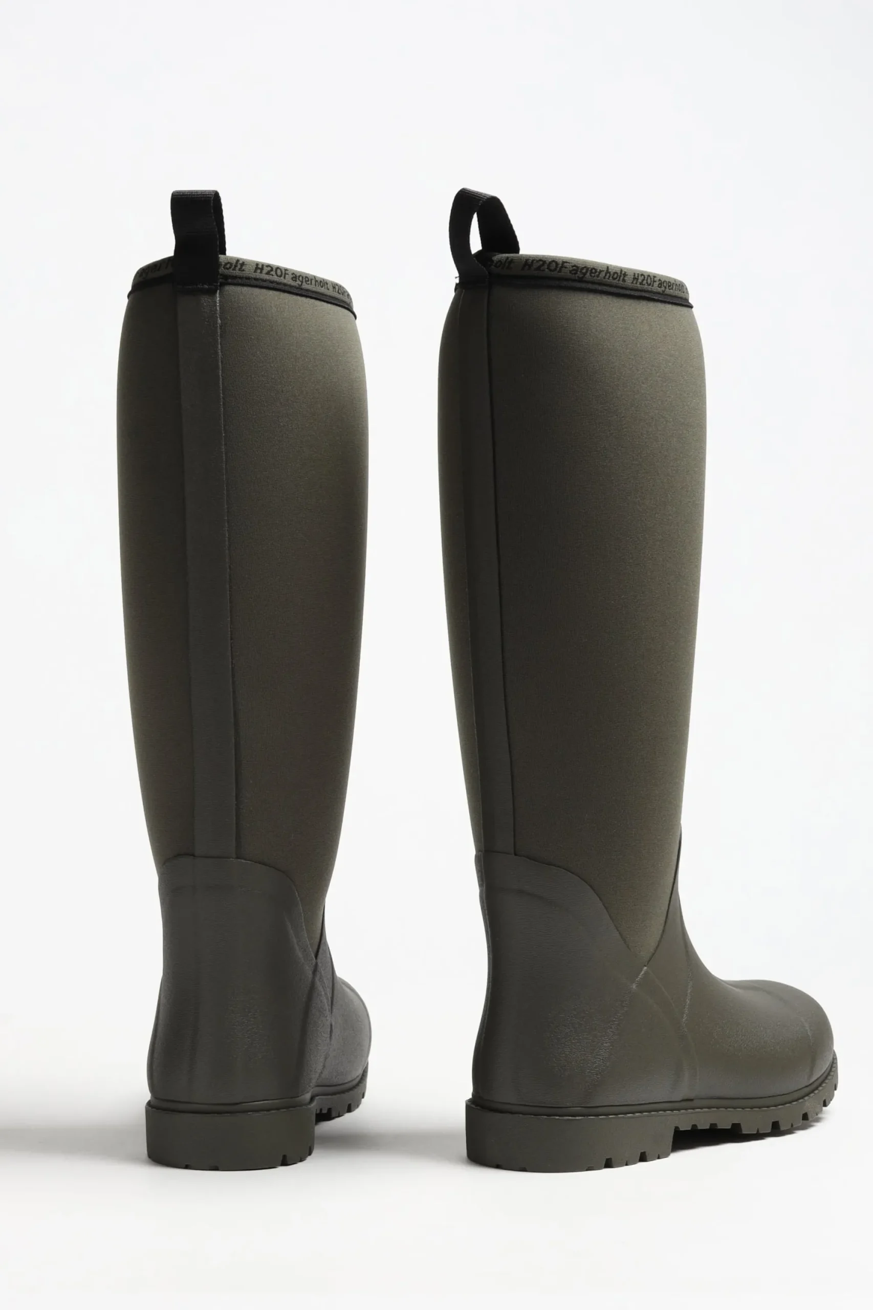 Femme H2O Fagerholt Bottes Raining Or Not In Forest Green