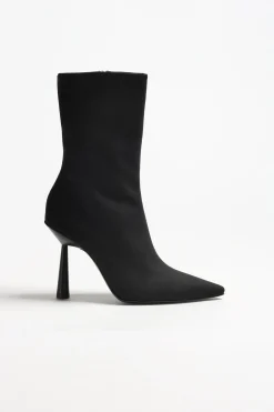 Femme Gia x RHW Bottes Rosie 7 Suede En Noir
