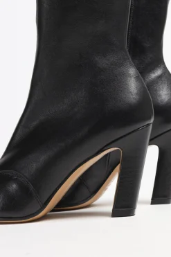 Femme Khaite Bottines Dallas Stretch En Noir