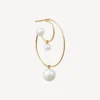 Femme Sophie Bille Brahe Boucle D'Oreille Bain Perle