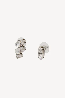 Femme Isabel Marant Boucles D'Oreilles Embrace En Argent