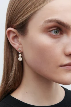 Femme Sophie Bille Brahe Boucles D'Oreilles Le Soleil Et Ses Fleurs