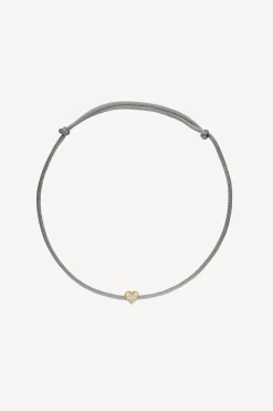 Femme Nina Kastens Jewelry Bracelet Diamond Heart En Gris