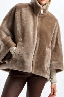 Femme Jadia Cape Charly En Beige