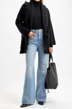 Femme Alanui Cardigan A Finest En Noir