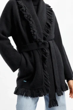 Femme Alanui Cardigan A Finest En Noir
