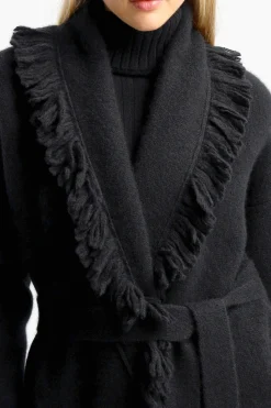 Femme Alanui Cardigan A Finest En Noir