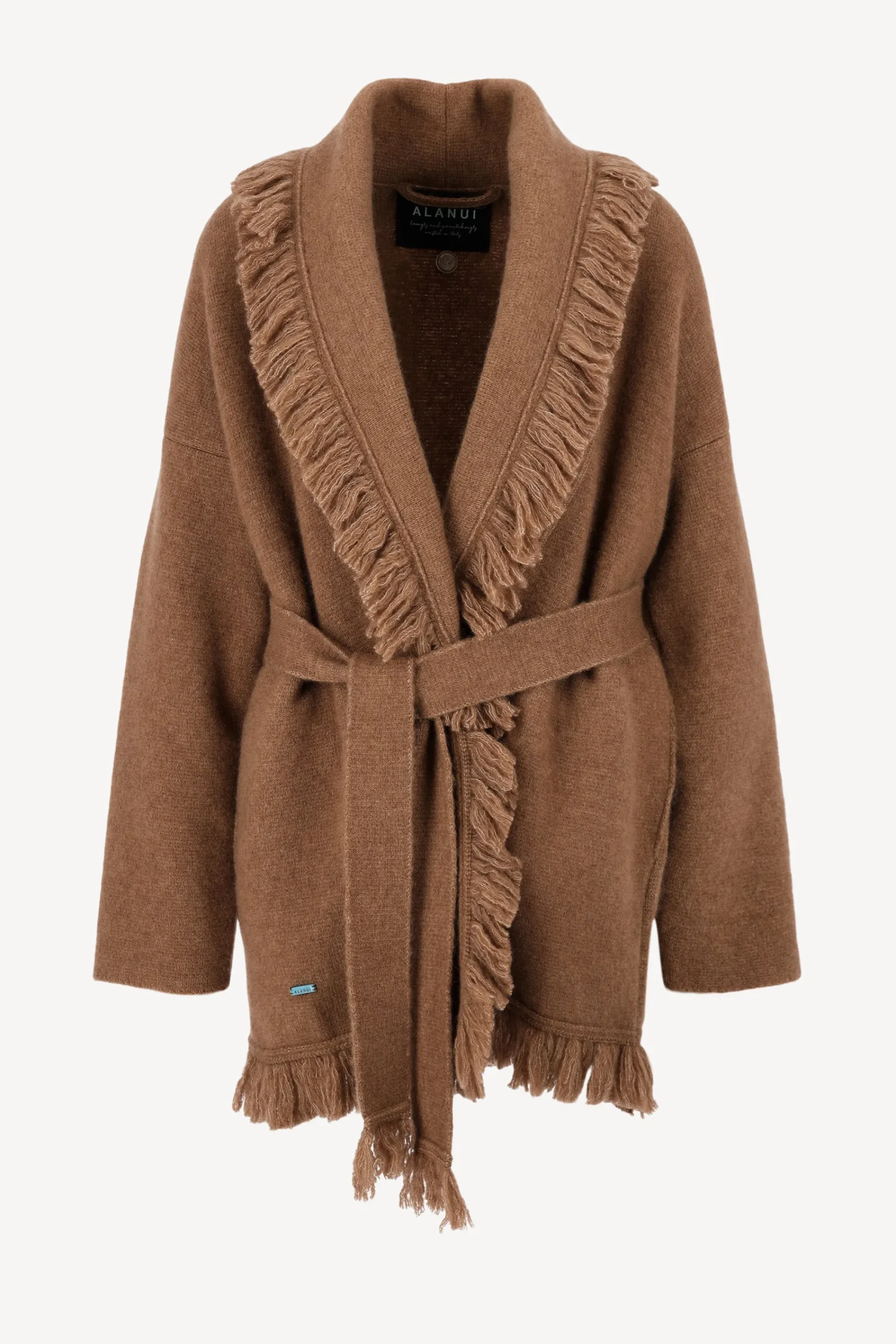 Femme Alanui Cardigan A Finest In Luli Marron