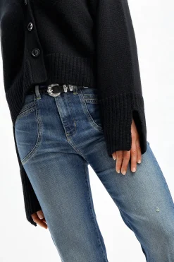 Femme Allude Cardigan Boxy En Noir