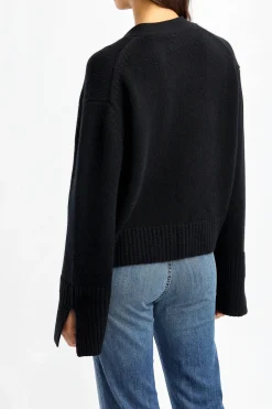 Femme Allude Cardigan Boxy En Noir