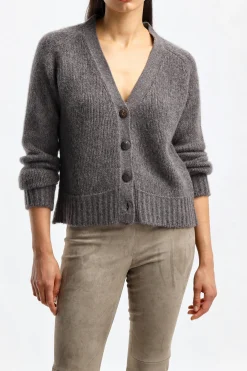 Femme Stephan Boya Cardigan Boya-Ella En Musk
