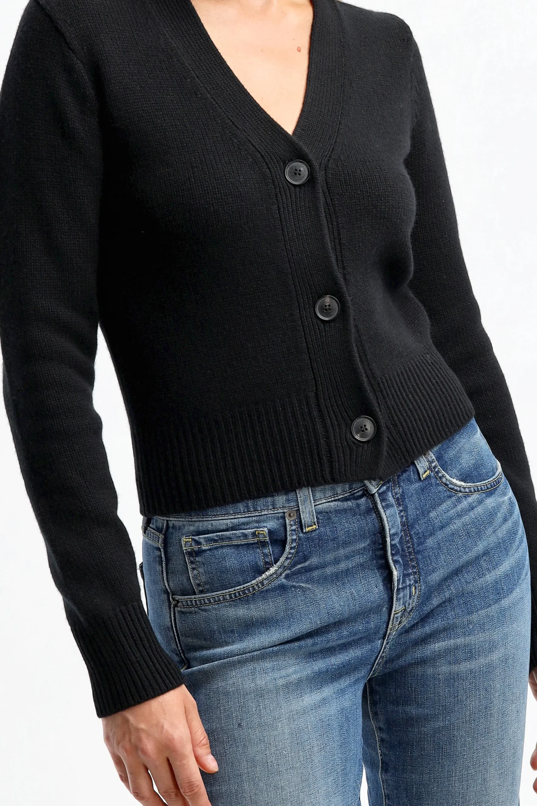 Femme Nili Lotan Cardigan Caldorf En Noir