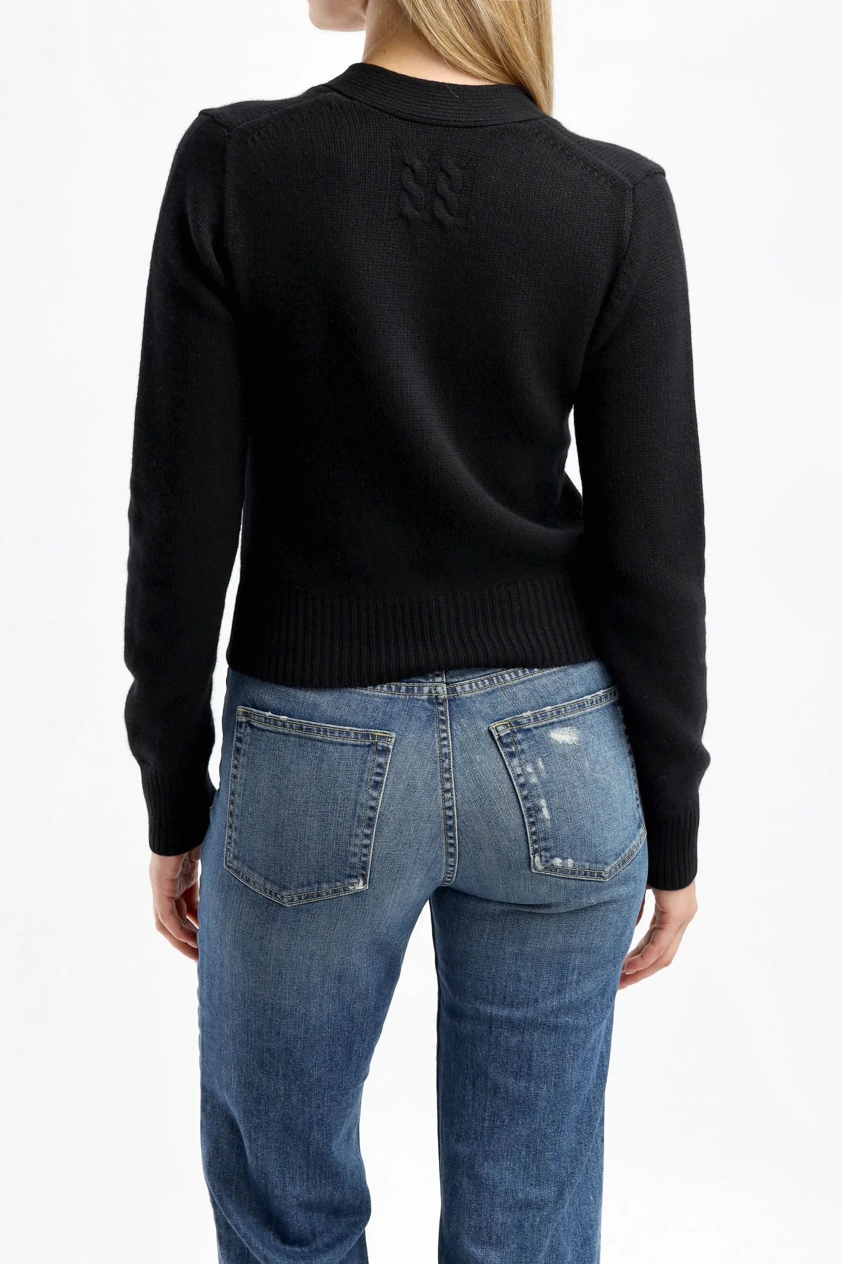 Femme Nili Lotan Cardigan Caldorf En Noir