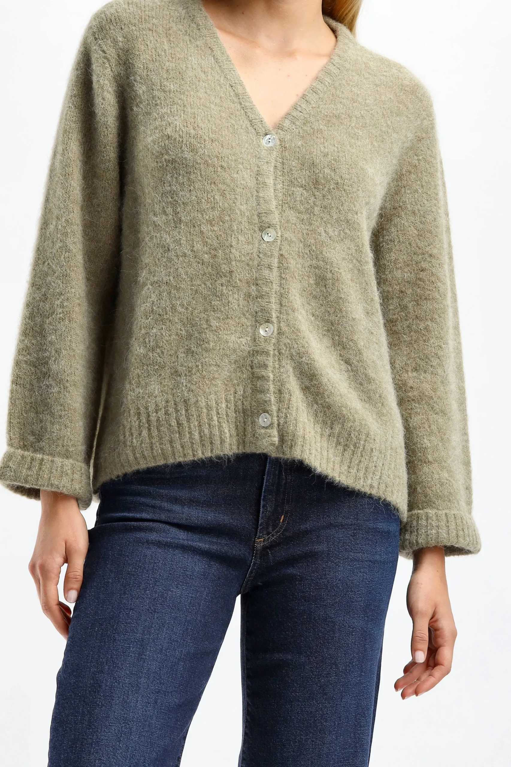 Femme American Vintage Cardigan Est A Sage