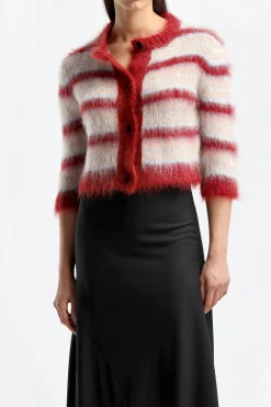 Femme Marni Cardigan Iconic Brushed En Multi
