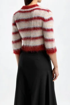 Femme Marni Cardigan Iconic Brushed En Multi