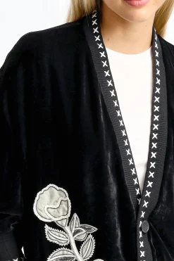 Femme Golden Goose Cardigan Journey Giselle En Noir