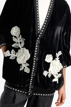 Femme Golden Goose Cardigan Journey Giselle En Noir