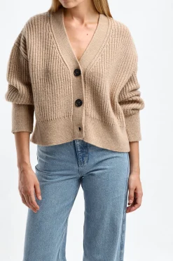Femme Anine Bing Cardigan Maxwell In Brown