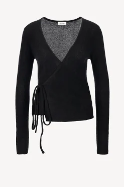 Femme American Vintage Cardigan Portefeuille Xinow En Noir