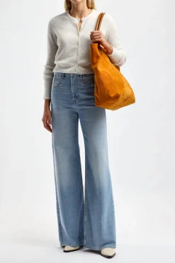 Femme American Vintage Cardigan Razpark En Ecru