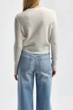 Femme American Vintage Cardigan Razpark En Ecru