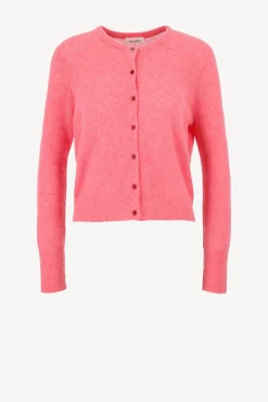 Femme American Vintage Cardigan Razpark En Rose Bonbon